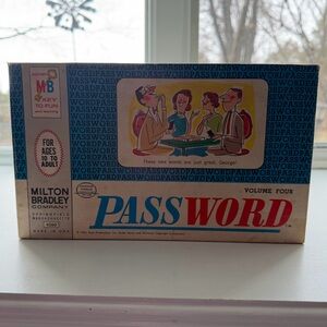 Password game 1964